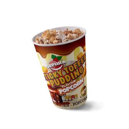 Retail Popcorn Case of 24 x 200g Sticky Toffee Popcorn